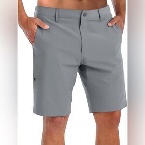 Men's Quick Dry Board Short Stretch Swim Trunks Zipper Pockets (565)